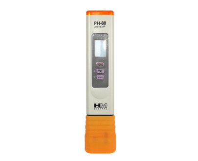HM PH-80 Digital PH & Temperature Meter - Waterproof - Tester - Pen -Hydroponics