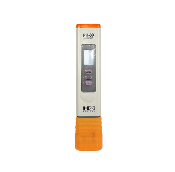 HM PH-80 Digital PH & Temperature Meter - Waterproof - Tester - Pen -Hydroponics