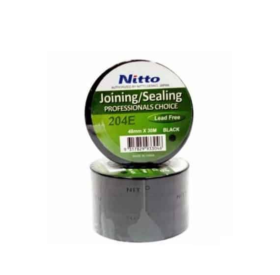 Nitto Joining Sealing 204E Black Tape Lead Free Hydroponic Supplies Australia